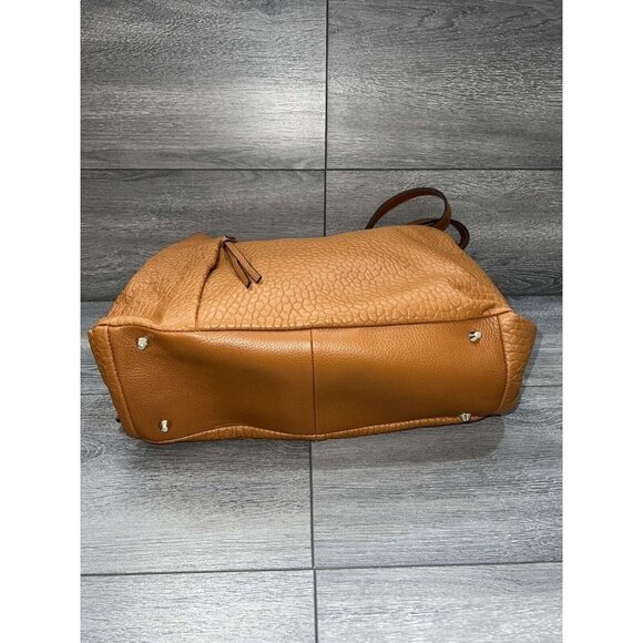 Vince Camuto Convertible Leather Tote Tania Caramel Crisp,Bag - Picture 4 of 9